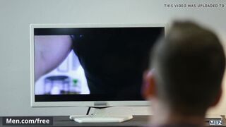 Jonas Jackson Imagines That He Is Playing With A Big Hard