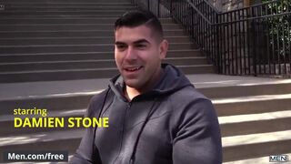 Fit men Beaux Banks Damien Stone fucked hard right