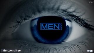 Muscular men Logan Styles Gabriel Wood try anal for first