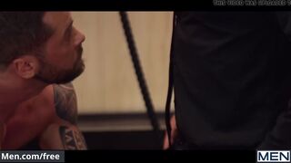 Inked Stud lick boots and gets dominated - Jessy Ares