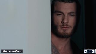 MenCom - Danny Montero Gets Fucked By William Seed’s Dildo And The Real Thing
