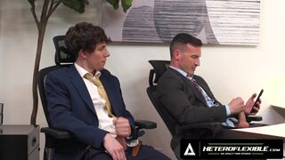 Hot - Straight Derek Kage Fucks Coworker Cristiano After Caught Jerking Off At His Break