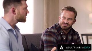 Hot - Therapist Caden Jackson Gives Straight Client Bruce Jones First Gay Anal Experience