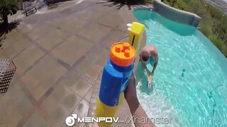 Pov SWEATY HEAT Gets hunks in the mood