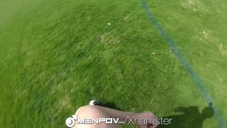 HD Pov - Sporty hunk get fucked by his workout partner