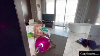 Sage Roux Gets Tight Ass Railed In Fishnet Suit