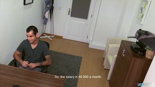 DIRTY SCOUT 212 - Tattooed Hunk Needs A Job & Money So He Takes It Raw