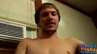 Straight buddies got together for a jerkoff session