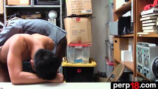 19 year old male detained after store employee reported missing merchandise