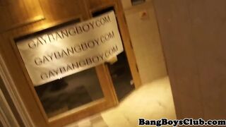 European party boys cocksucking at the pool