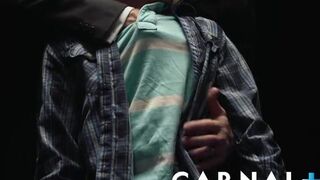 BoyForSale DILF Legrand Wolf uses dildo deep inside sub gay