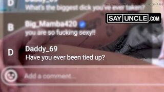 Ty Santana Gives His Big Black Dick to a Cute White Twink Asshole - StepUncle Halloween AllStar Special