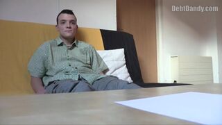 DEBT DANDY 269 - Dark Haired Twink Has To Pay His Loan Debts By Get Fucked Raw