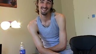 Hairy skaters Ian Madrox and Dustin Kilimin smoke & stroke