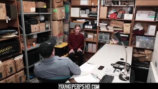 Hot Young Blonde Twink Shoplifter Fucked By Mall Cop