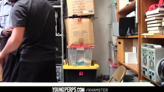 Twink - Black Cock Barebacks Hot Stud