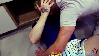 Real plumber takes raw ass as payment