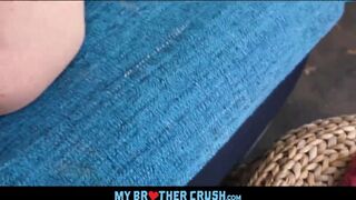 Hot Jock Stepbrother Teaching Cute Twink Stepbrother Biology