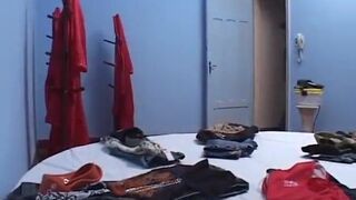 Horny gay models shagging at a sexy magazine photoshoot