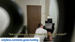 Straight guy convinced on a saturday night