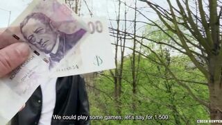 Hunter - Slutty Waiter Gets Offered An Amount He Cannot Refuse, So He Shows Off His Cock
