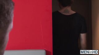 Colton Grey fucks the ass of a hot rebound guy Jordan Easton