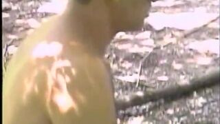 Randy studs under a tree fucking bung hole and giving head