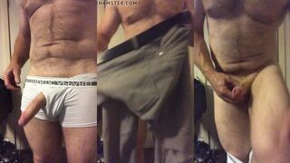 Straight older guy tricked on cam