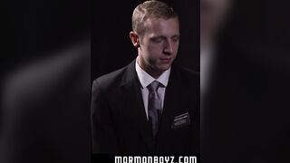 Daddy fucks young stud on the priesthood stretcher
