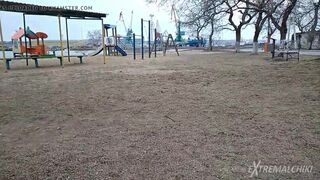 Bay cold dress handjob