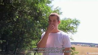 He Finds A Guy With A Broken Car Who Needs Help But He Can't Give It For Free, He Wants To Fuck His Ass First - Hunter