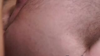 Hung Mormon twink ass stretches horny elder in his office