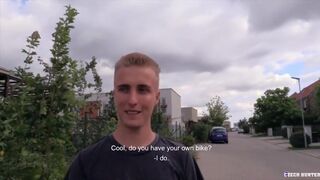 CZECH HUNTER 476 - Blonde Euro Jock Gets Some Good Money For Raw Sex