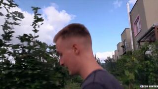CZECH HUNTER 476 - Blonde Euro Jock Gets Some Good Money For Raw Sex