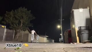 Fucking at work with a strange guy who has a huge black cock