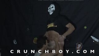 latino twink suck xxl cokc of HALLOWEEN