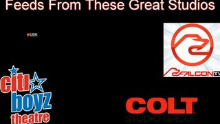 Robbie Caruso pulls his legs back, exposing his tight hole.