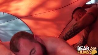 Bear Marc Angelo Jerks Off Trevor Fentiman Hard Dick