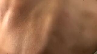 Skinny twink Braden Spence smoking while wanking solo