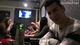 Czech hunters cum eating