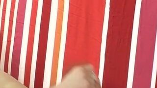 Amateur Johnathan Bradley does and interview and cums