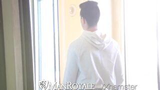 Man Strangers spontaneously fuck after movie