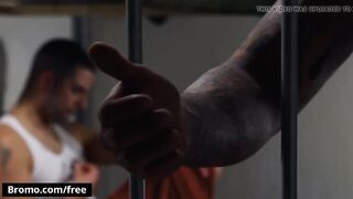 Hot inmates get to fucking while stuck in prison - StepBro