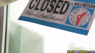 Hot jock barebacked by car mechanic