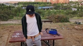 Jerking in a park