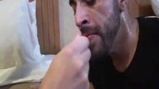 Cocksucking Junkie Gets His Big-Dick Fix