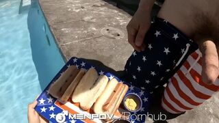 Men Horny Guys POV Fuck Like Crazy On 4th Of July