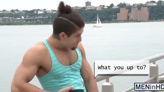 Super hot dudes Bennett and Diego please each other