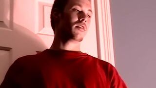 Amateur dick rider with tattoos plays with his hairy dick