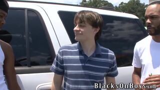 Jansen Shaw Tries Iinterracial Sex With Black Guys